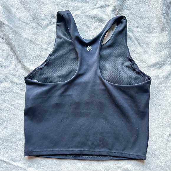 Athleta Black Sleeveless Crop Tank - Picture 5 of 7